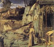 St Francis in the Wilderness, BELLINI, Giovanni
